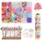 Girls DIY Bracelet Making Kit with Letter Beads – Jewelry & Hair Accessories Craft Set